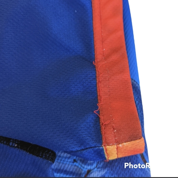 Vintage Primal Wear Cycling Jersey Men's Sz L Blue Army Strong Flames Full Zip - Picture 4 of 13